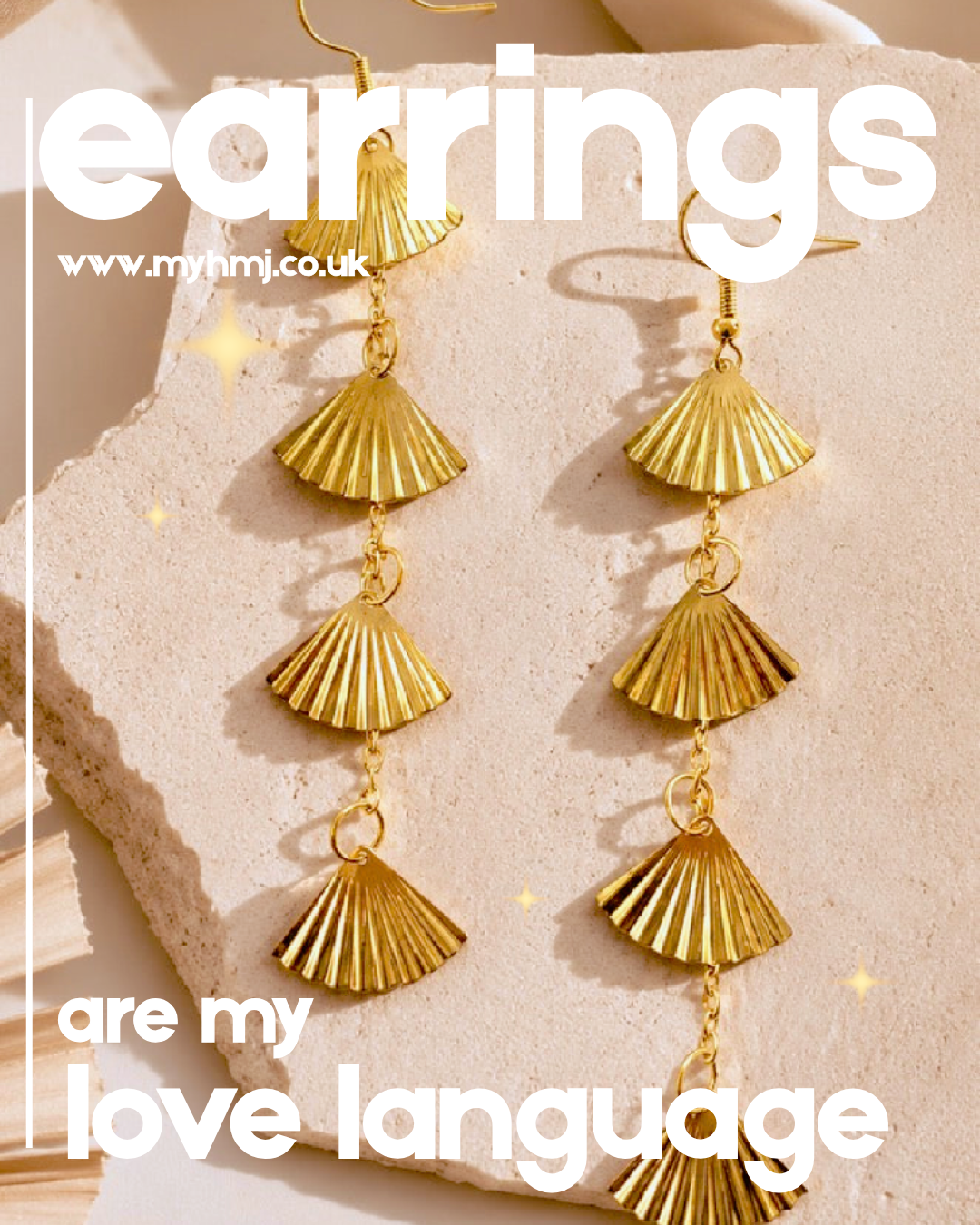 Fan Cascade Earrings