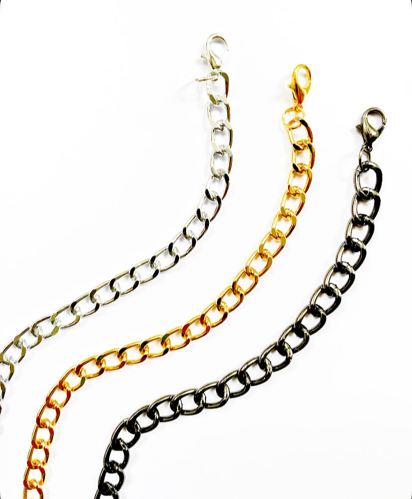 Curb Chain Anklet Bracelet - High Maintenance Jewellery