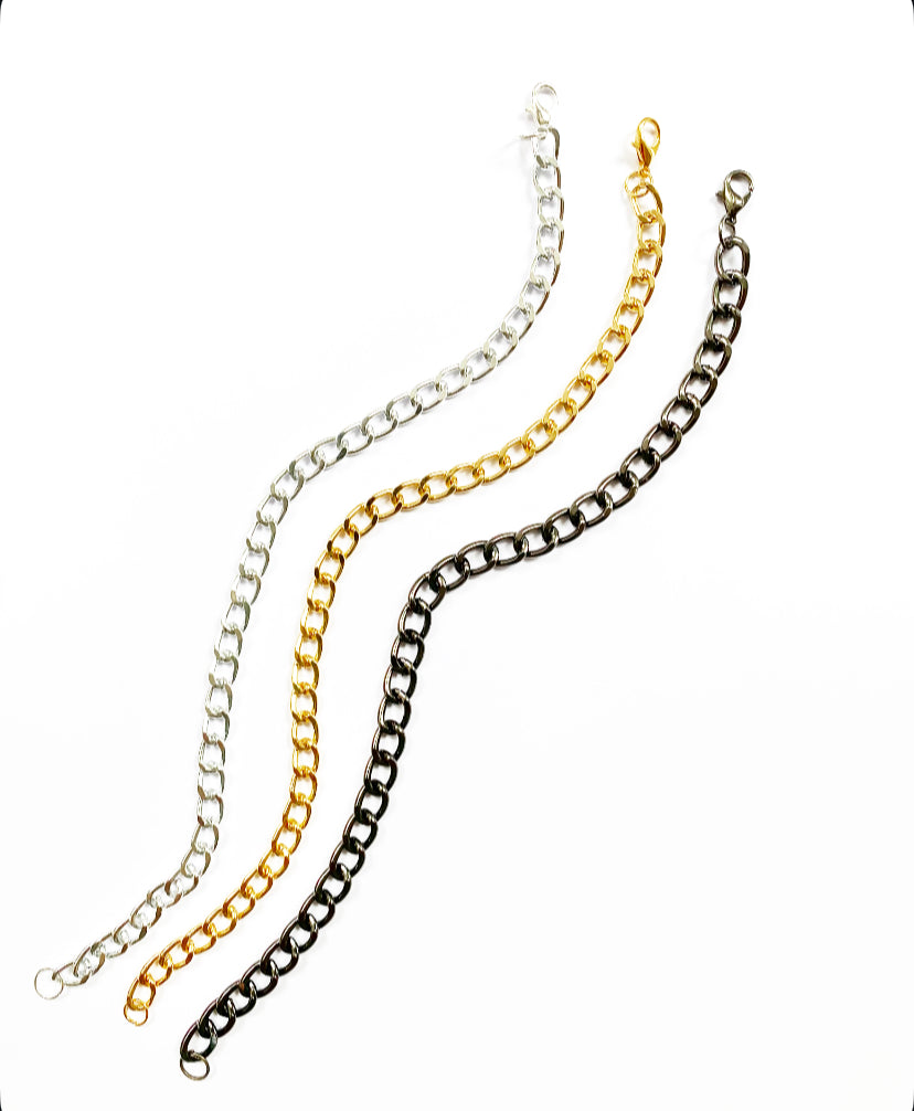 Curb Chain Anklet Bracelet - High Maintenance Jewellery