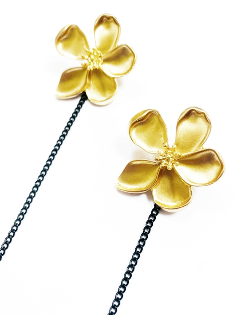 Mutli-Wear Bloom Flower Drop Earrings - High Maintenance Jewellery