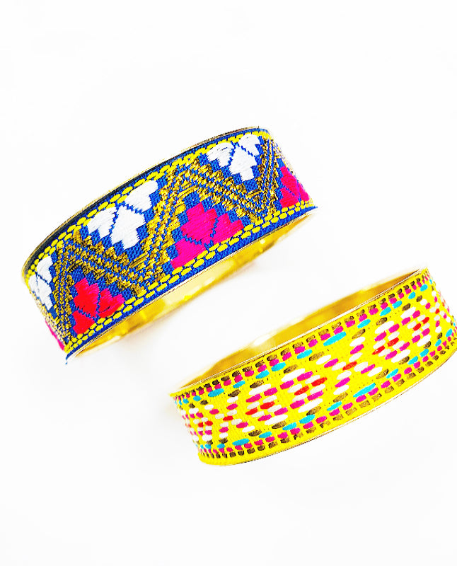 Colour Pop Duo Bangle Bracelet Set - High Maintenance Jewellery