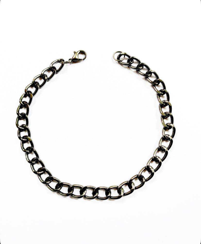 Curb Chain Anklet Bracelet - High Maintenance Jewellery