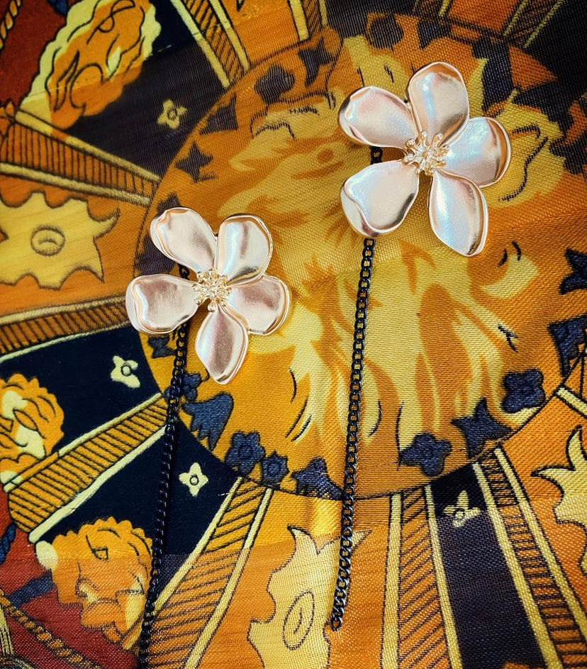 Mutli-Wear Bloom Flower Drop Earrings - High Maintenance Jewellery