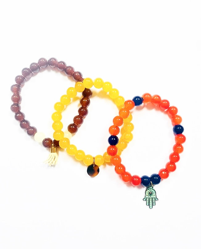 Bohemian Trio Stacking Bracelets - High Maintenance Jewellery