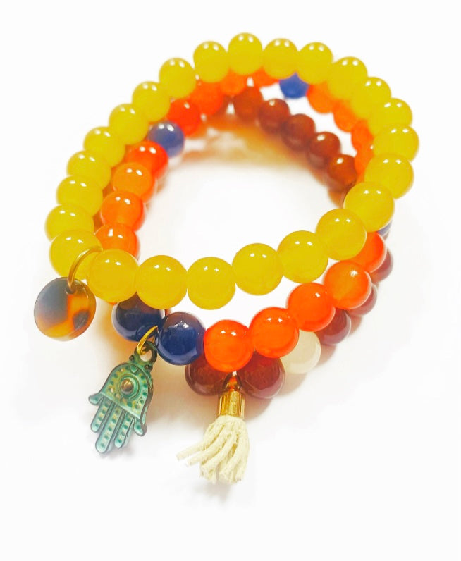 Bohemian Trio Stacking Bracelets - High Maintenance Jewellery