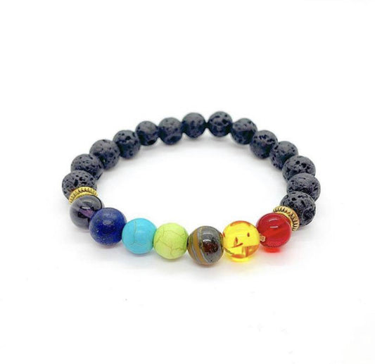 Seven Chakra Healing Bracelet - High Maintenance Jewellery