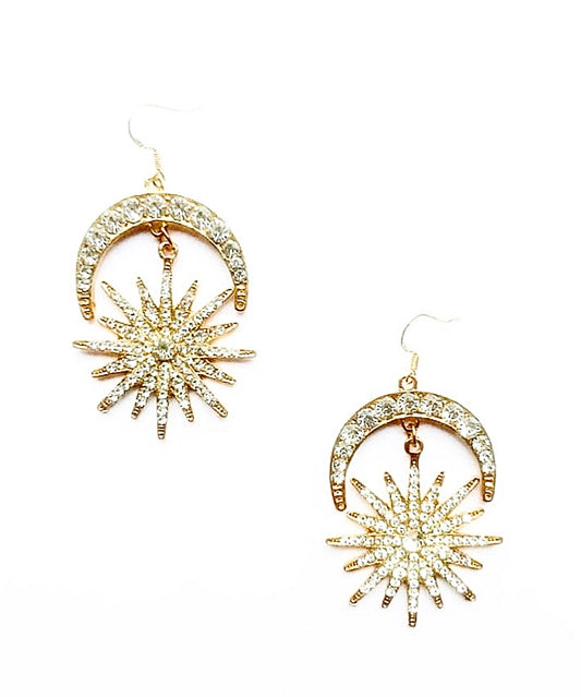 Sparkle Statement Earrings - High Maintenance Jewellery