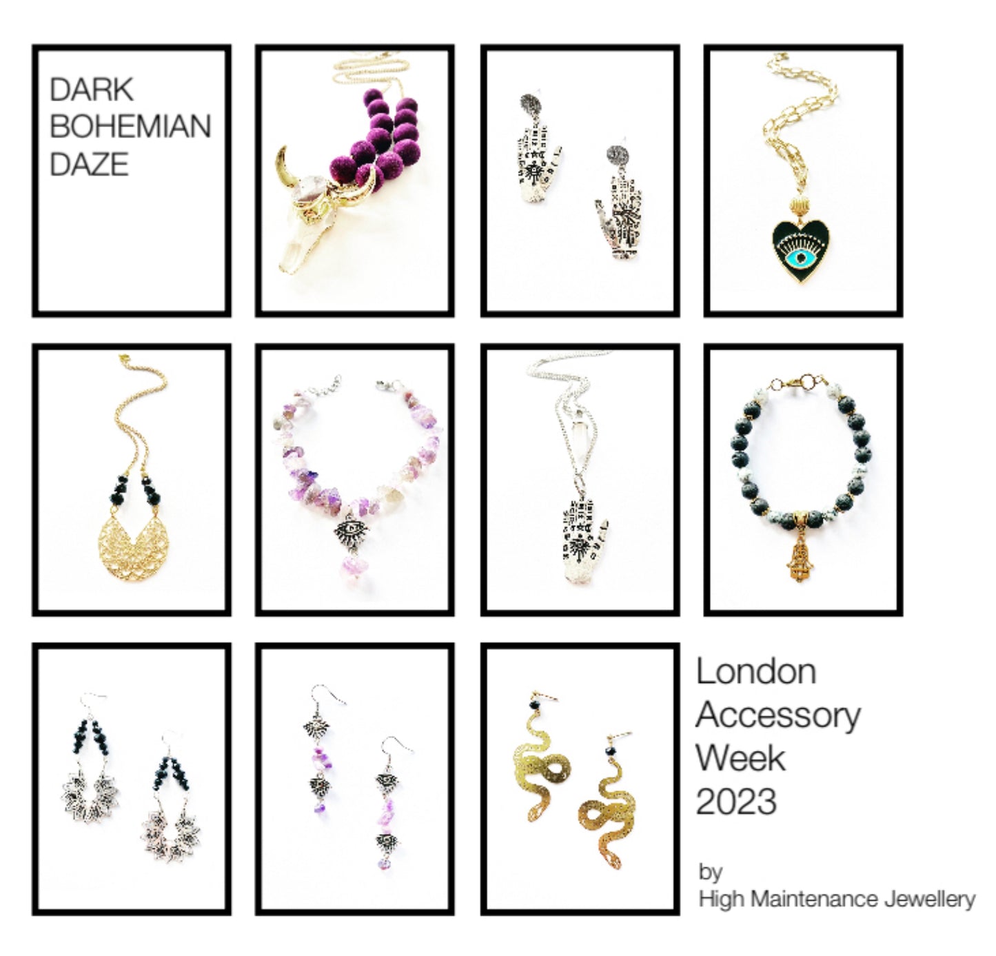 Palm Reading Rules & Rose Quartz Crystal Necklace - High Maintenance Jewellery