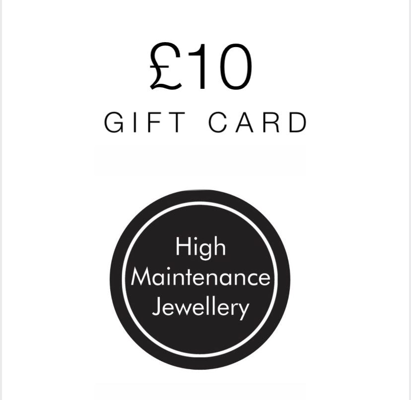 Gift Card Vouchers - High Maintenance Jewellery