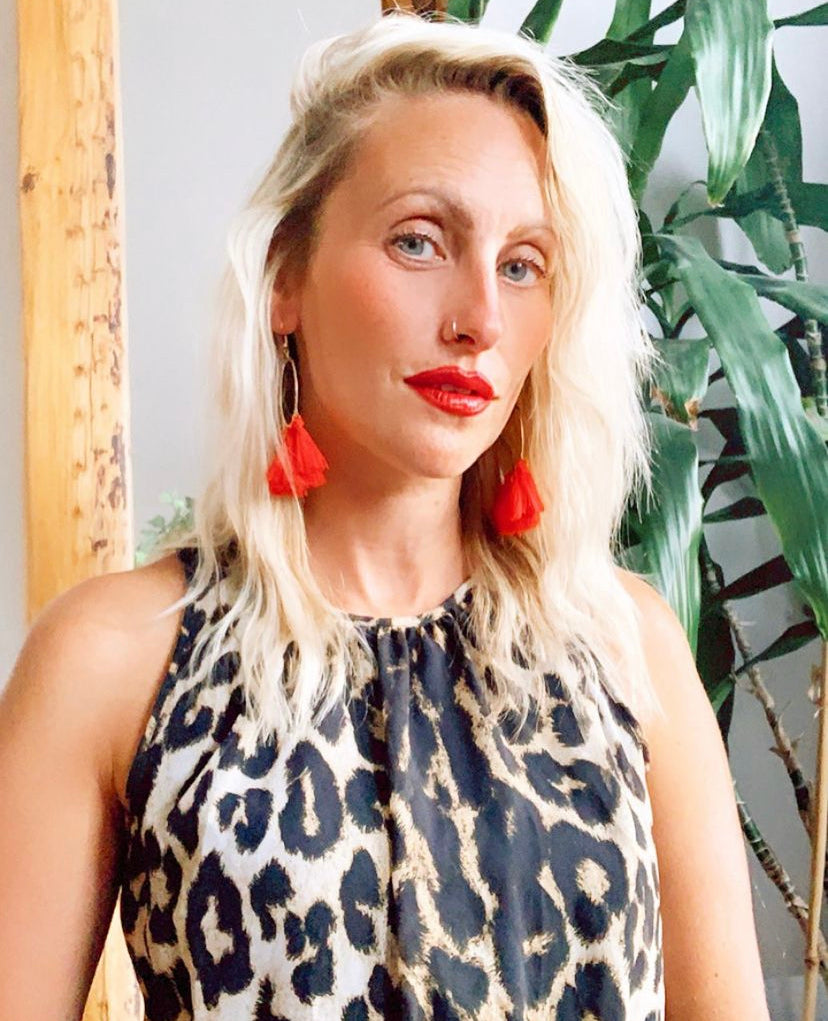 Red Tassel Statement Hoop Earrings - High Maintenance Jewellery