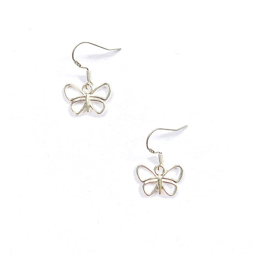 ‘She’s like a Butterfly’ - Sterling Silver Earrings - highmaintenancejewellery