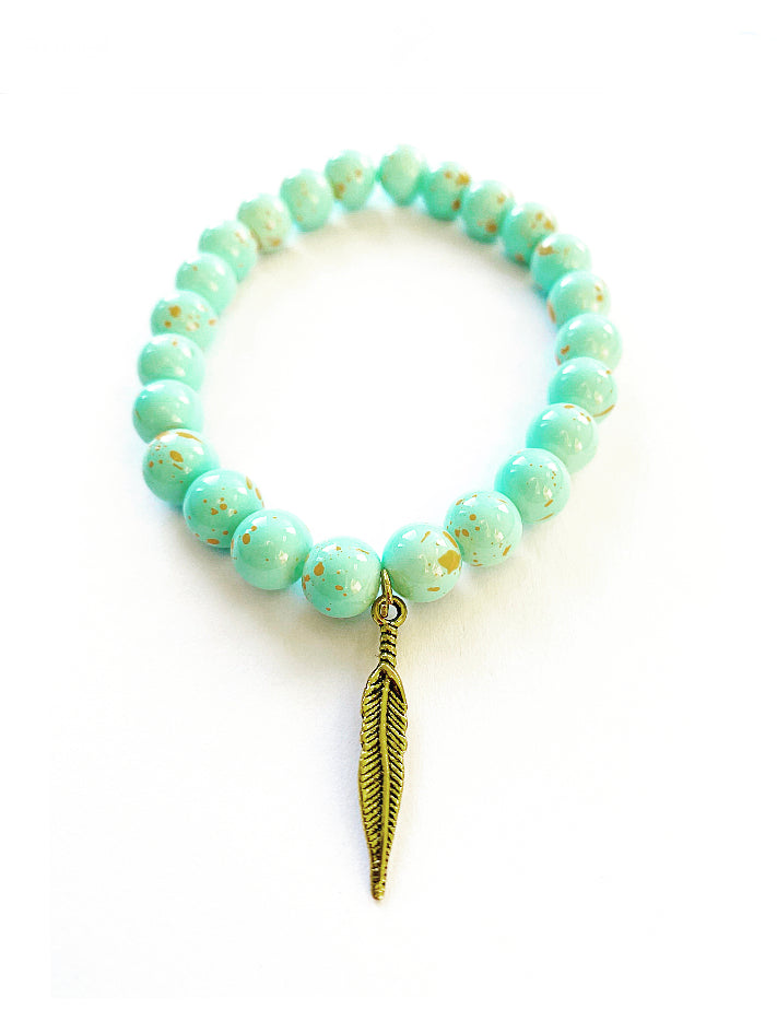 Marble Trio Stacking Bracelets - High Maintenance Jewellery