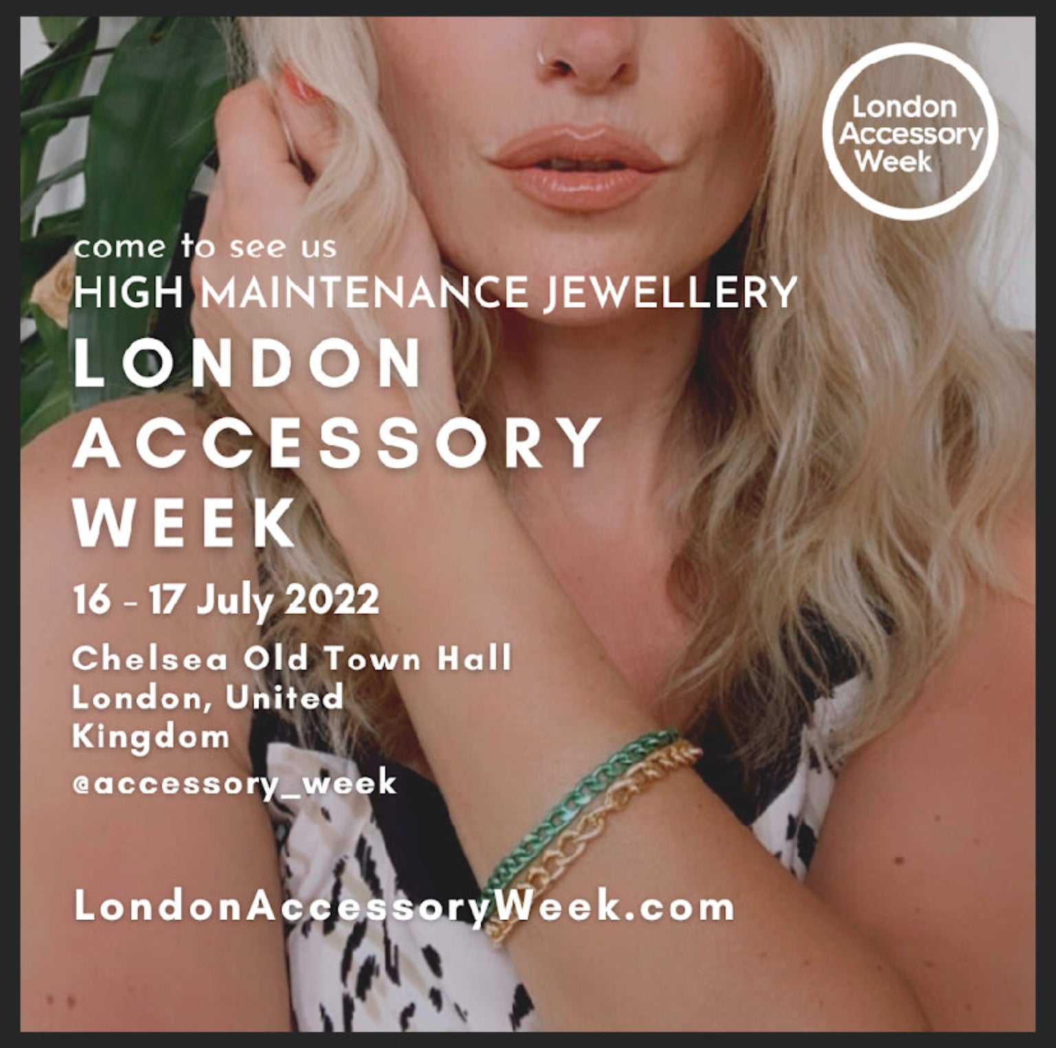 Tibetan Silver Wilderness Glasses Chain - High Maintenance Jewellery