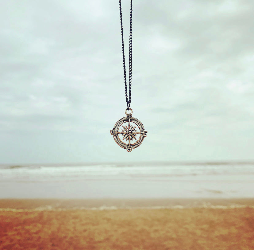 Compass Pendant Necklace - High Maintenance Jewellery