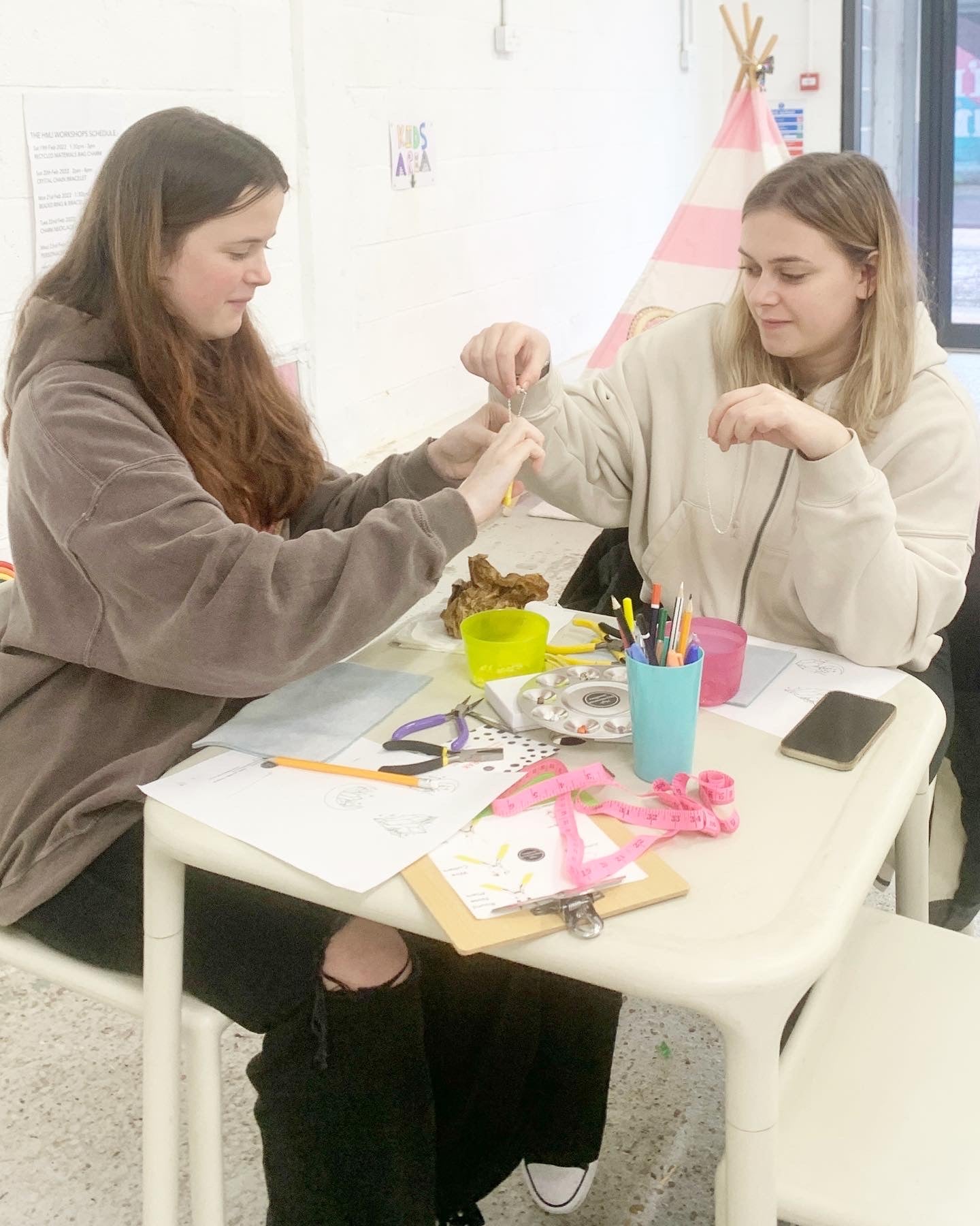 Duo Crystal Bracelet Workshop - High Maintenance Jewellery