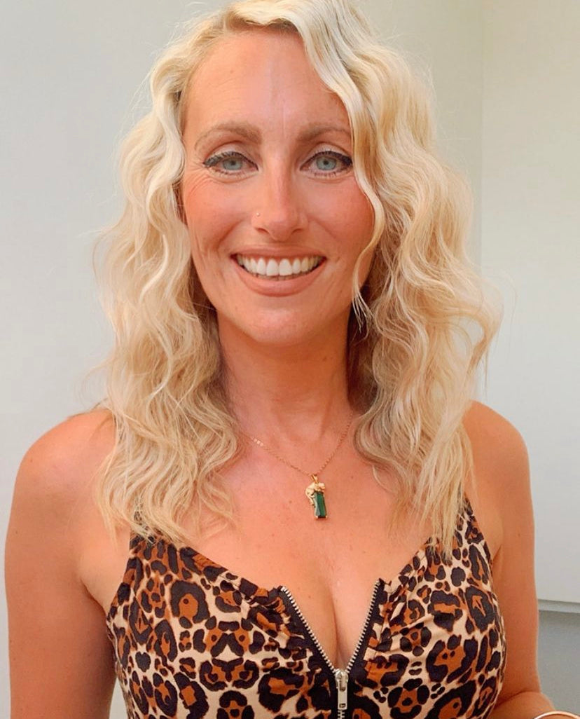 Leopard and Emerald Green Stone Necklace - High Maintenance Jewellery