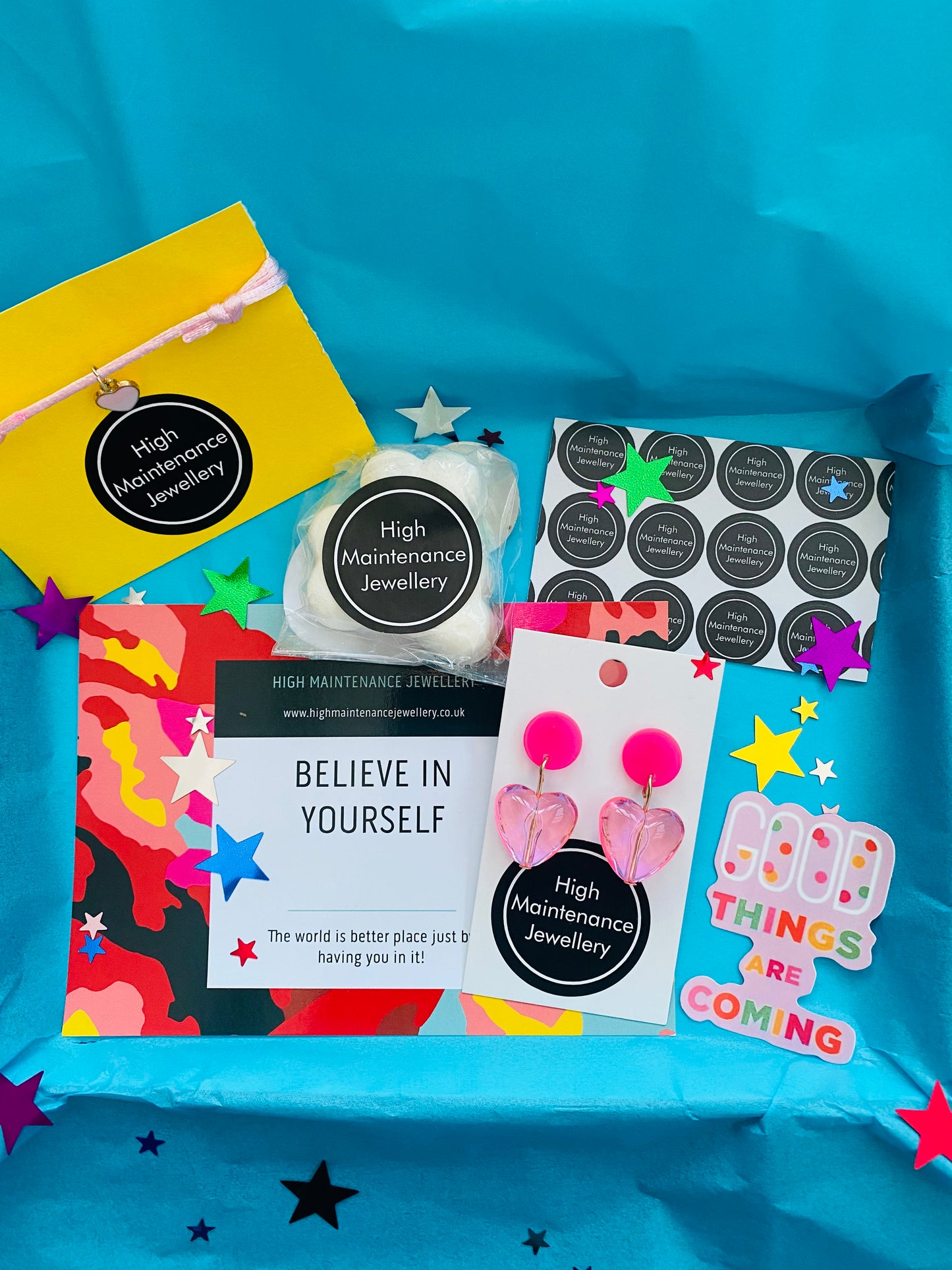 Box of Bliss - ‘Good Things’ Gift Box - High Maintenance Jewellery