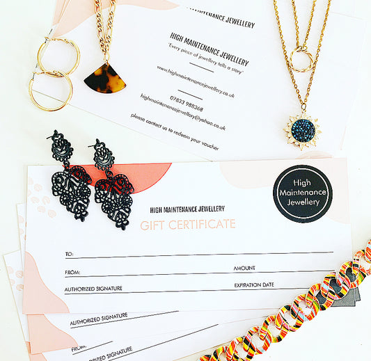 £50 HMJ Gift Card Voucher - highmaintenancejewellery