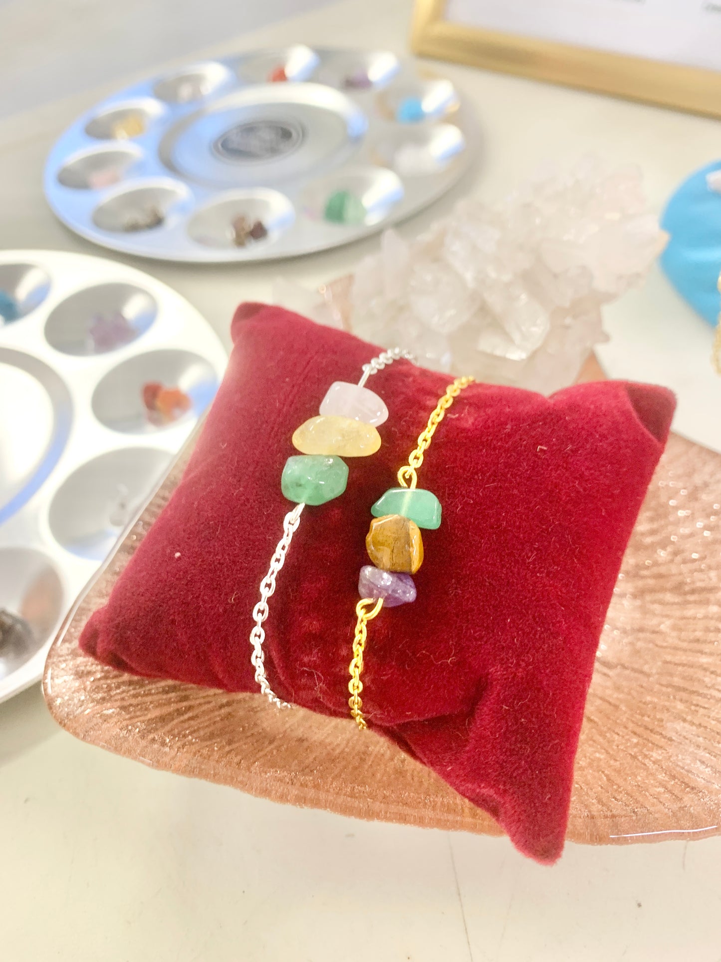 Duo Crystal Bracelet Workshop - High Maintenance Jewellery