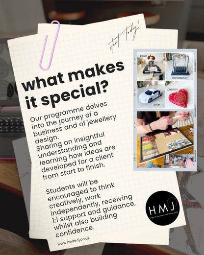 An Insight into a Jewellery Designer Programme