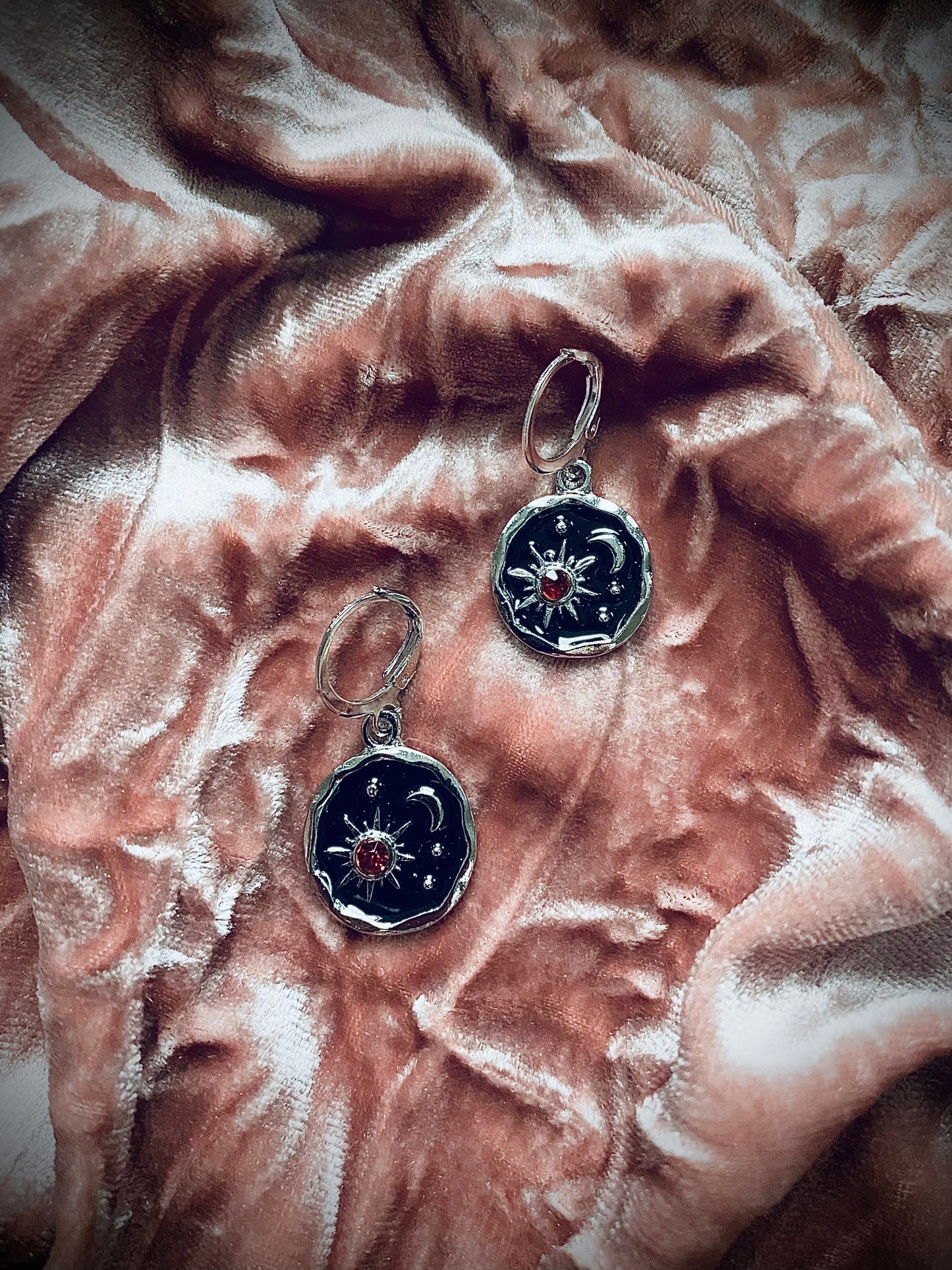 Moon & Star Huggie Hoop Earrings - High Maintenance Jewellery