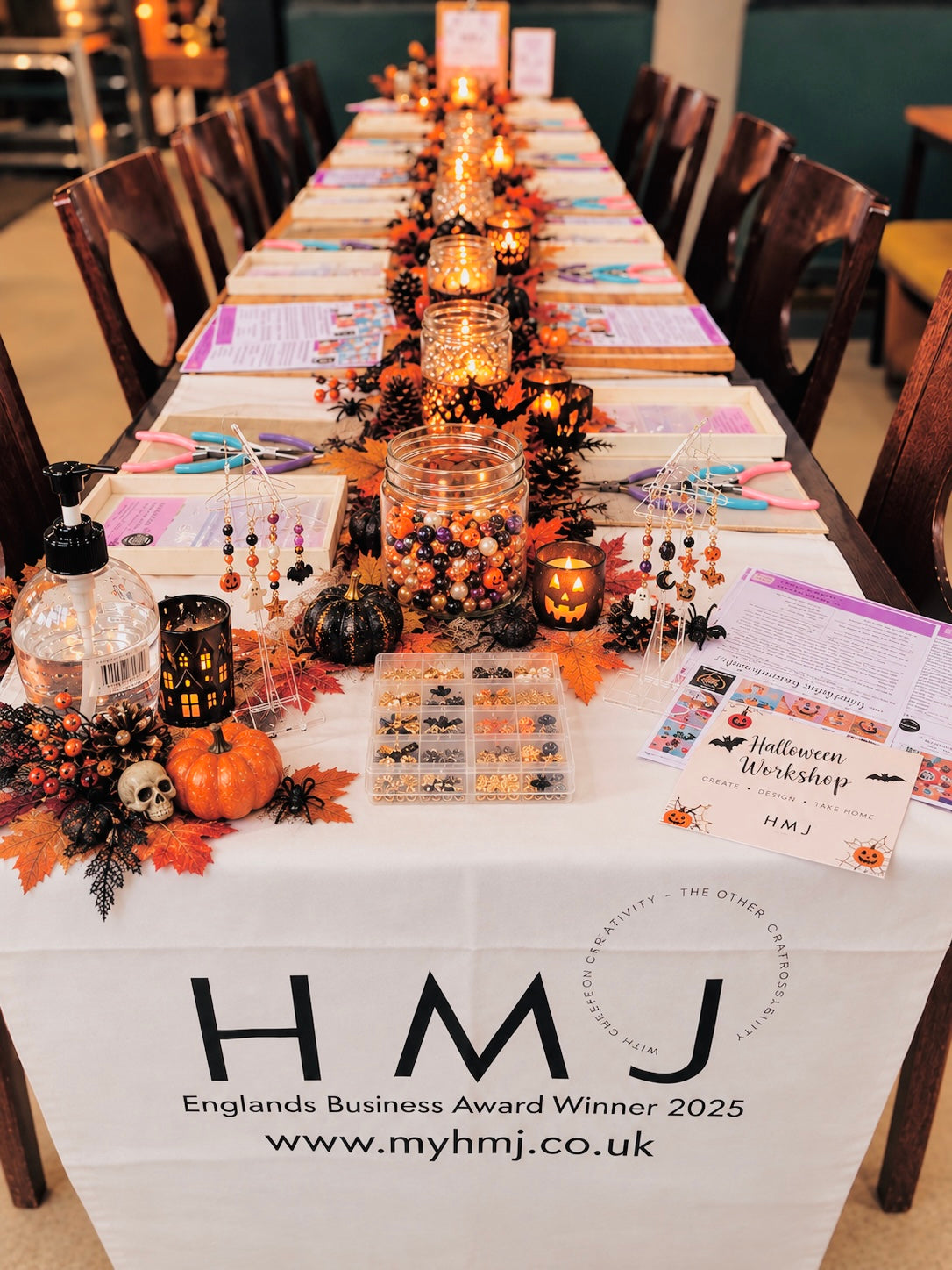 Halloween Gothic Glam Earrings Workshop