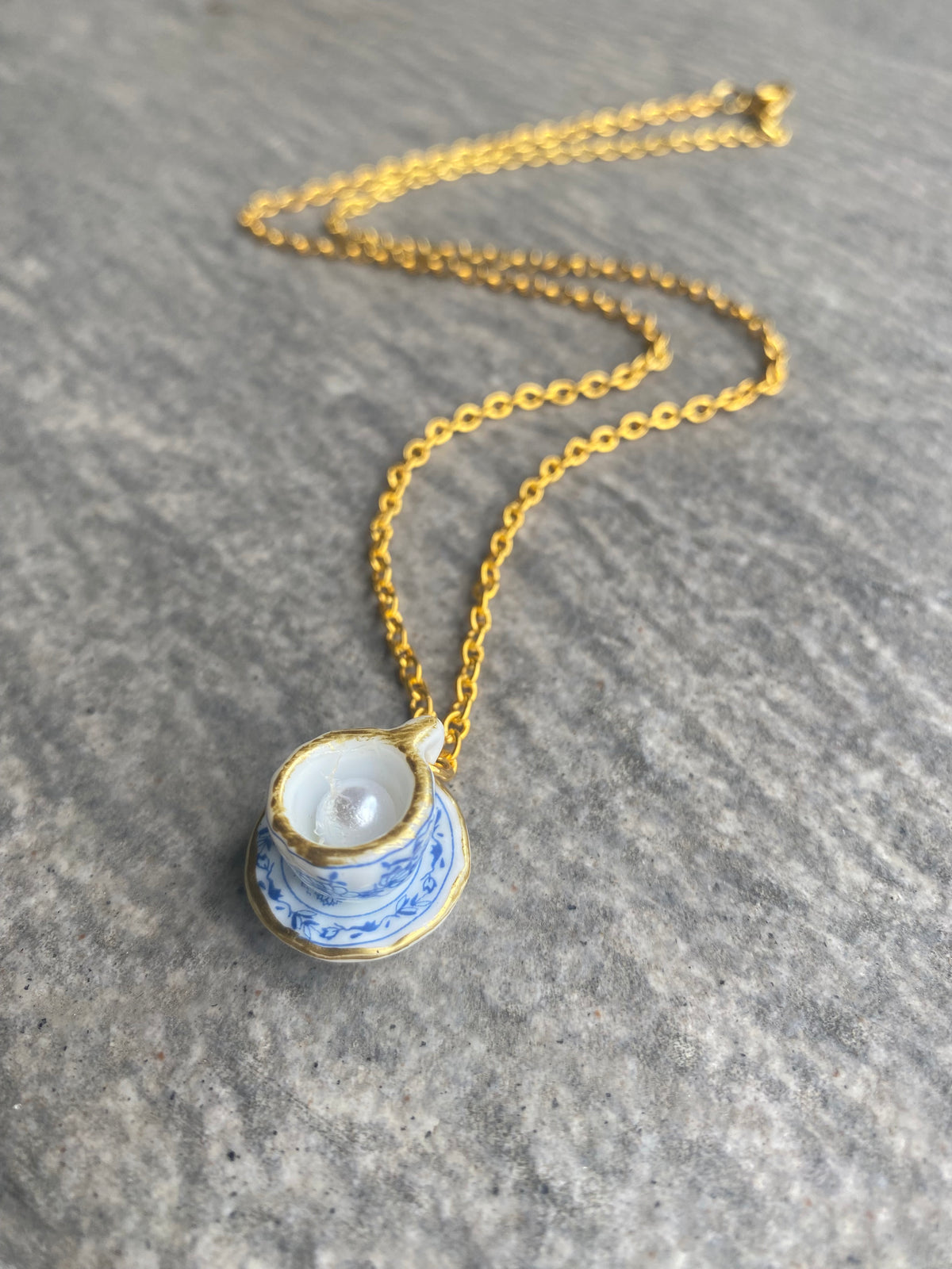 The Tea Cup Necklace