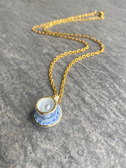 The Tea Cup Necklace