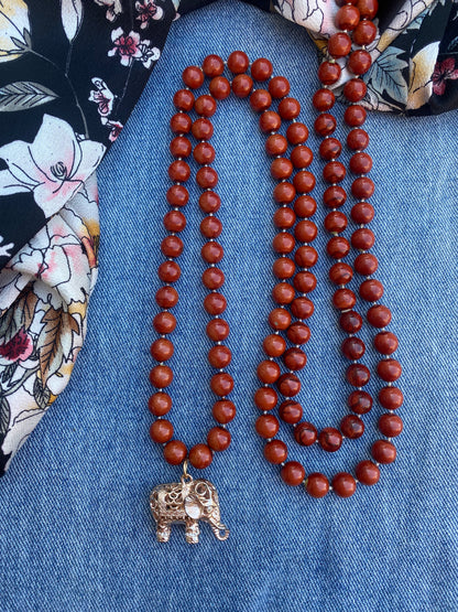The Loyal Elephant Pendant Necklace - High Maintenance Jewellery