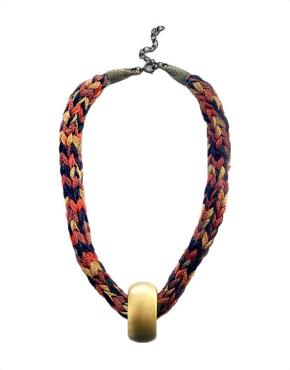 Luxe Gold Stone Necklace