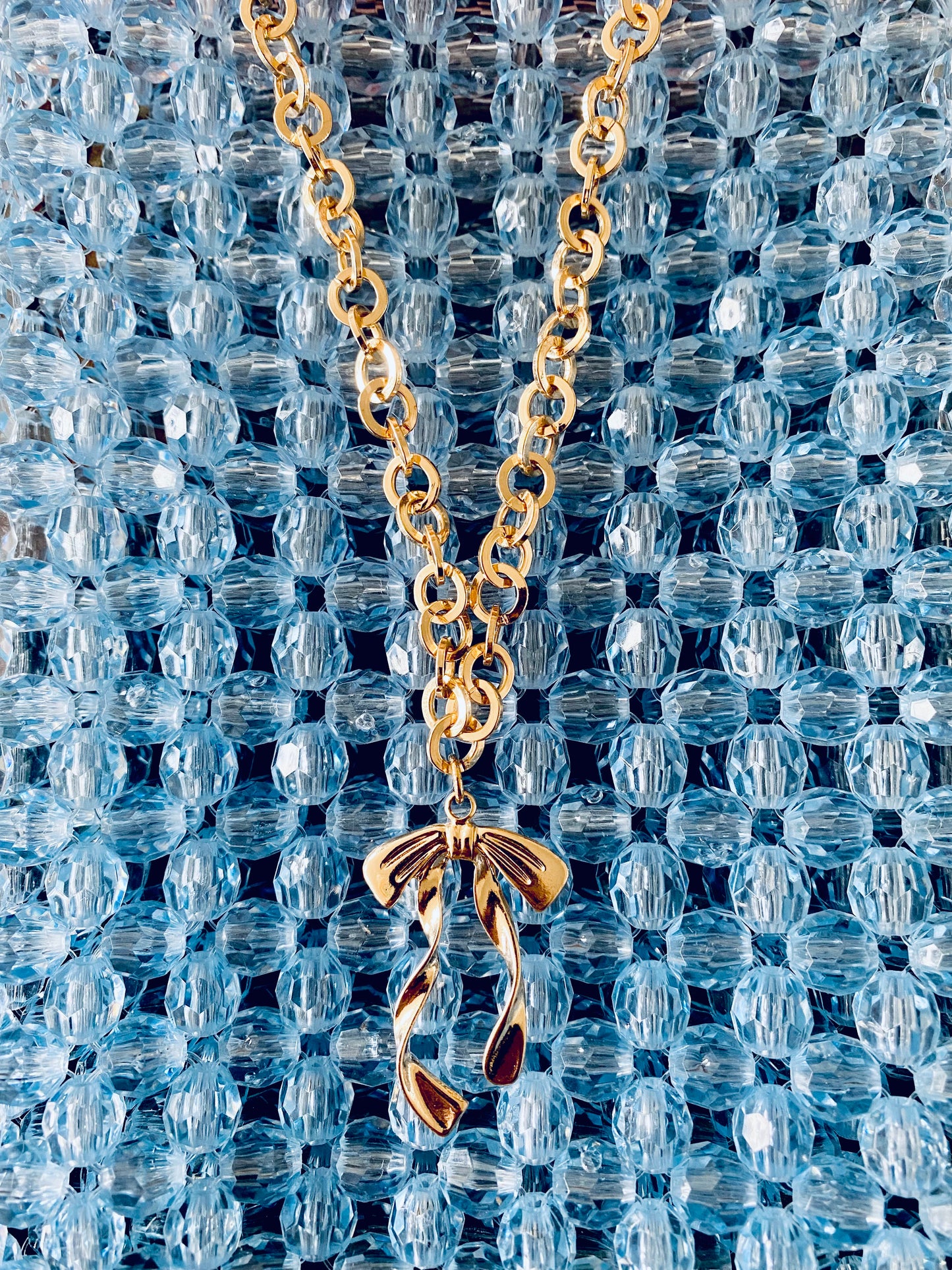 Bow Charm Necklace