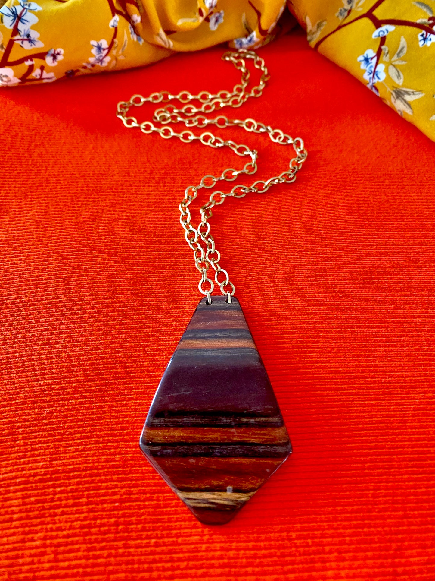 Aztec Pendant Necklace