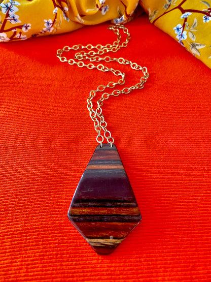 Aztec Pendant Necklace