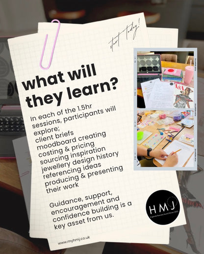 An Insight into a Jewellery Designer Programme