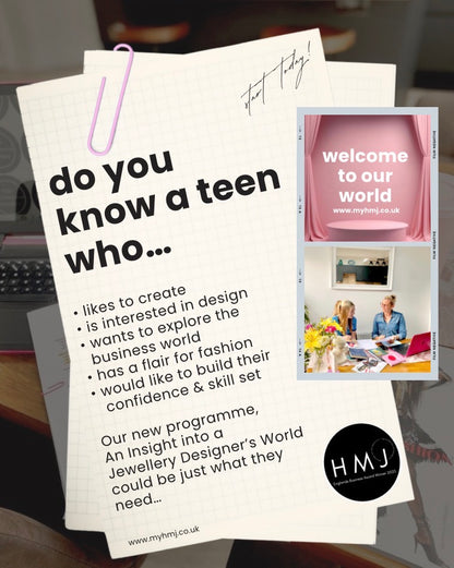 An Insight into a Jewellery Designer Programme