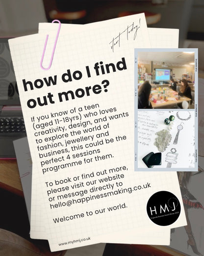 An Insight into a Jewellery Designer Programme