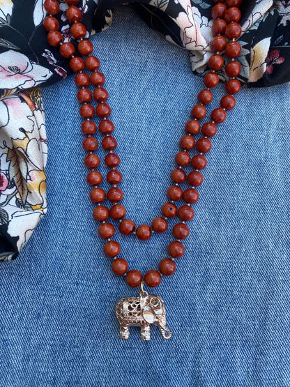 The Loyal Elephant Pendant Necklace - High Maintenance Jewellery