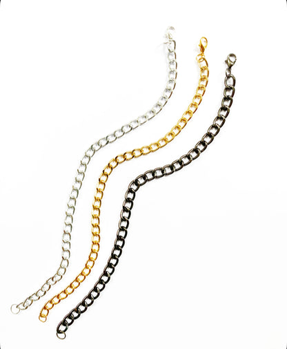 Curb Chain Anklet Bracelet - High Maintenance Jewellery