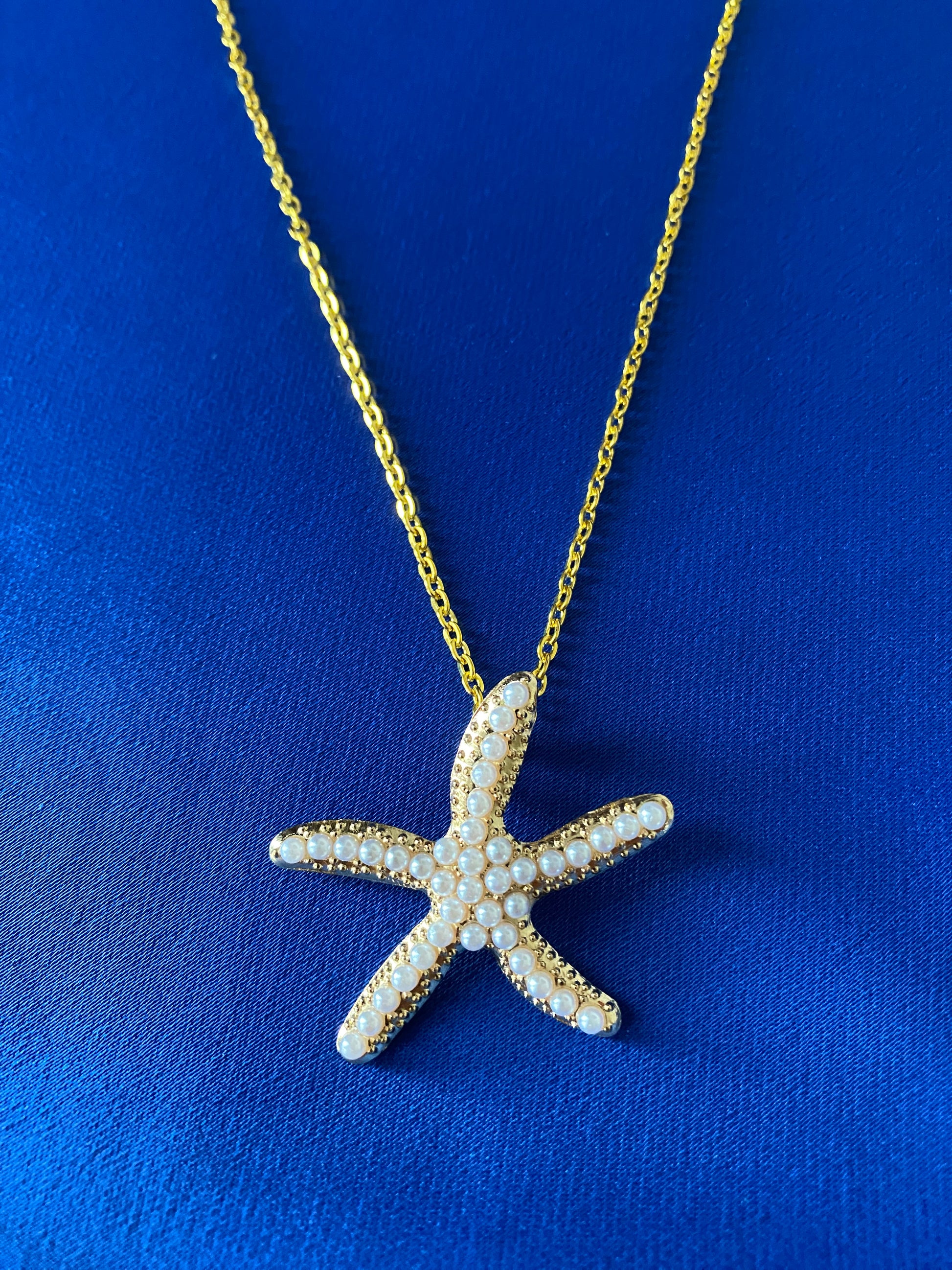 Starfish Ocean Pendant Necklace - High Maintenance Jewellery
