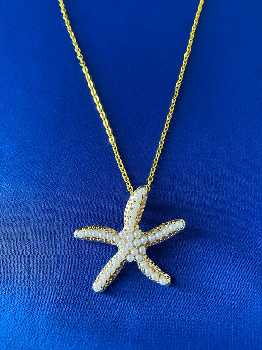 Starfish Ocean Pendant Necklace - High Maintenance Jewellery