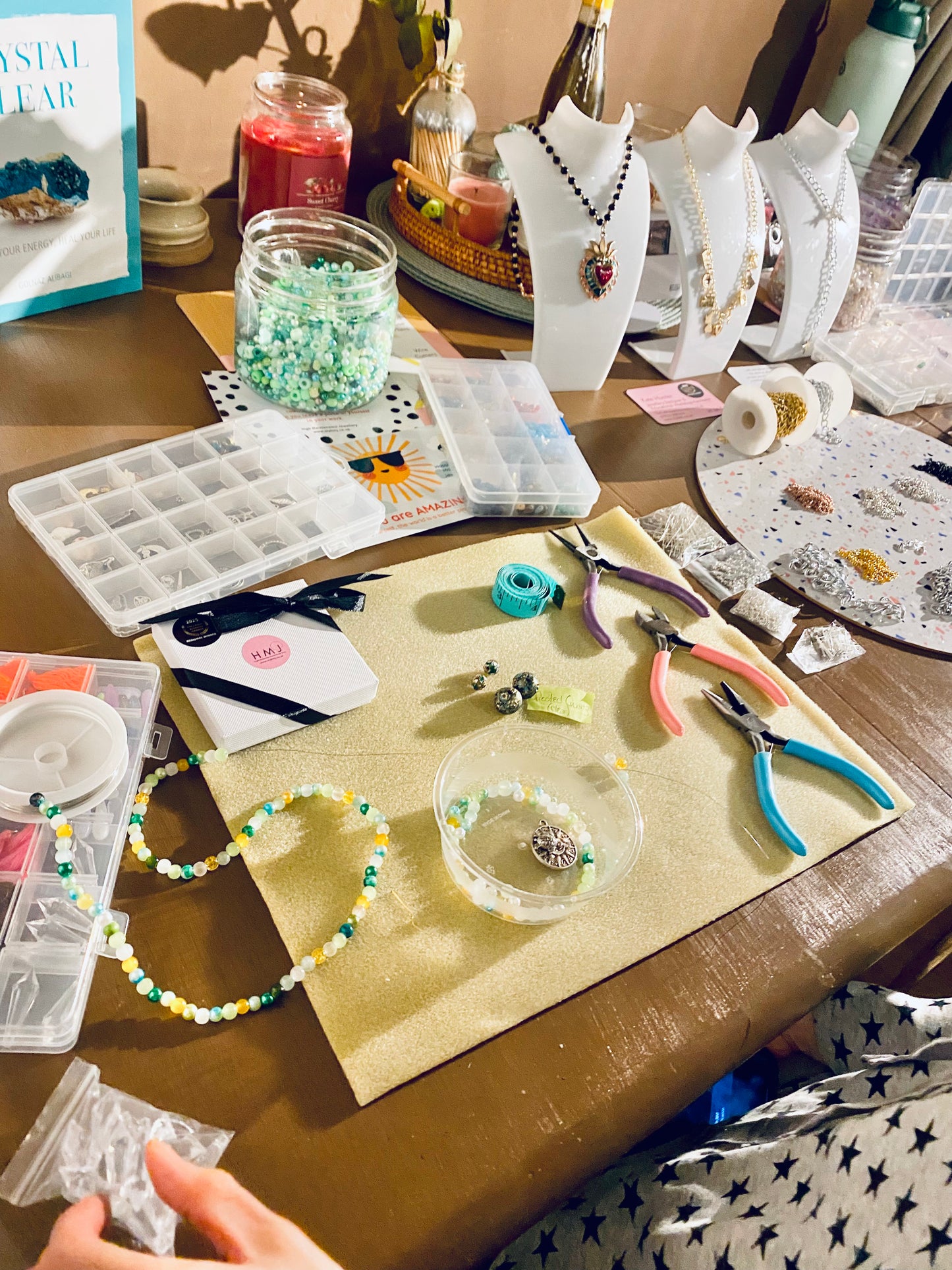 Duo Crystal Bracelet Private Workshop - High Maintenance Jewellery