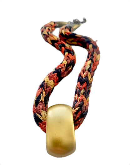 Luxe Gold Stone Necklace