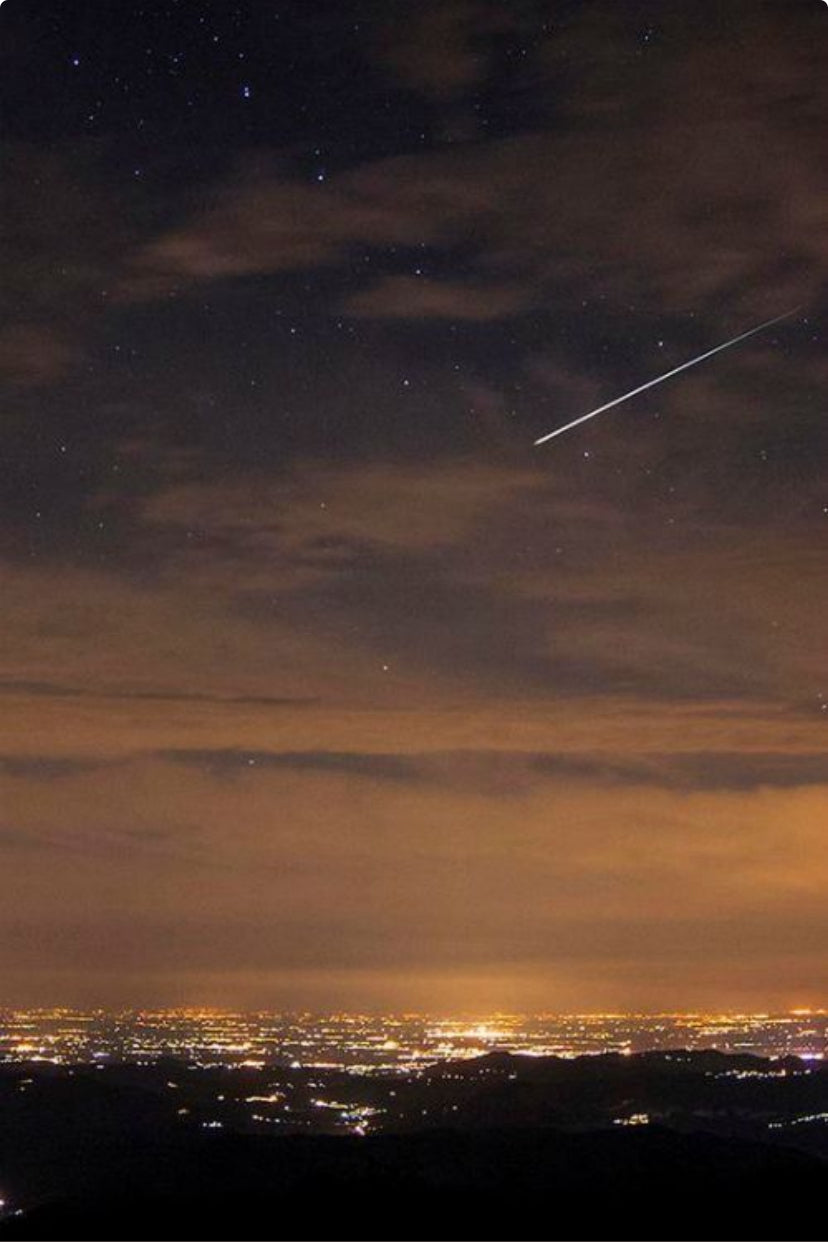 Shooting Star Huggie Hoop Earrings