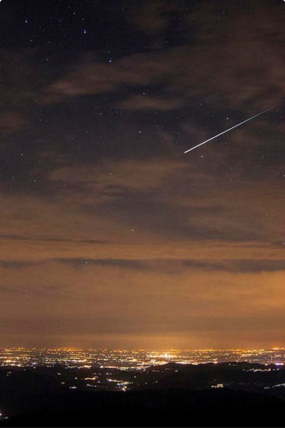 Shooting Star Huggie Hoop Earrings