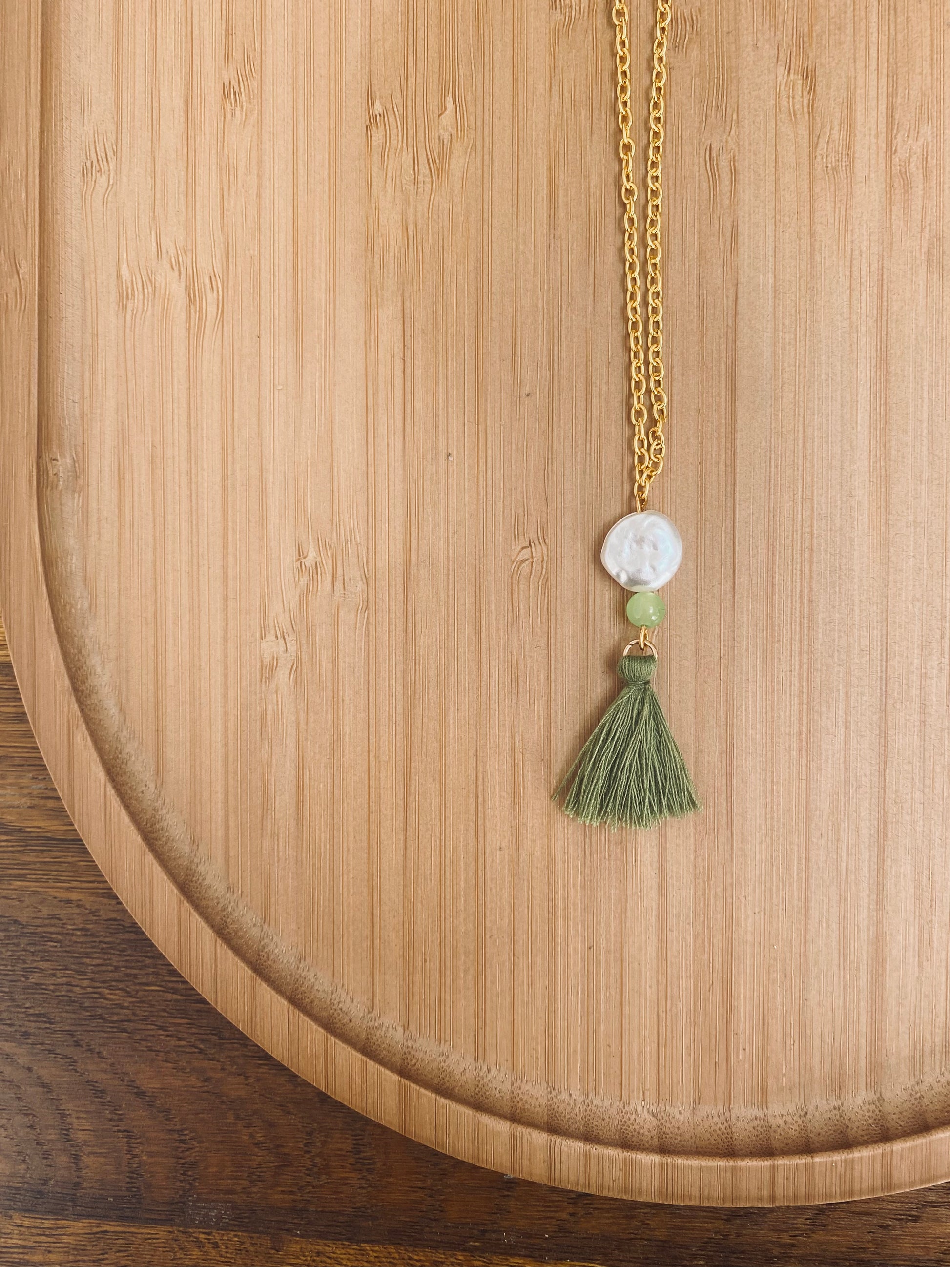 Cape Verde Tassel Pendant Necklace - High Maintenance Jewellery