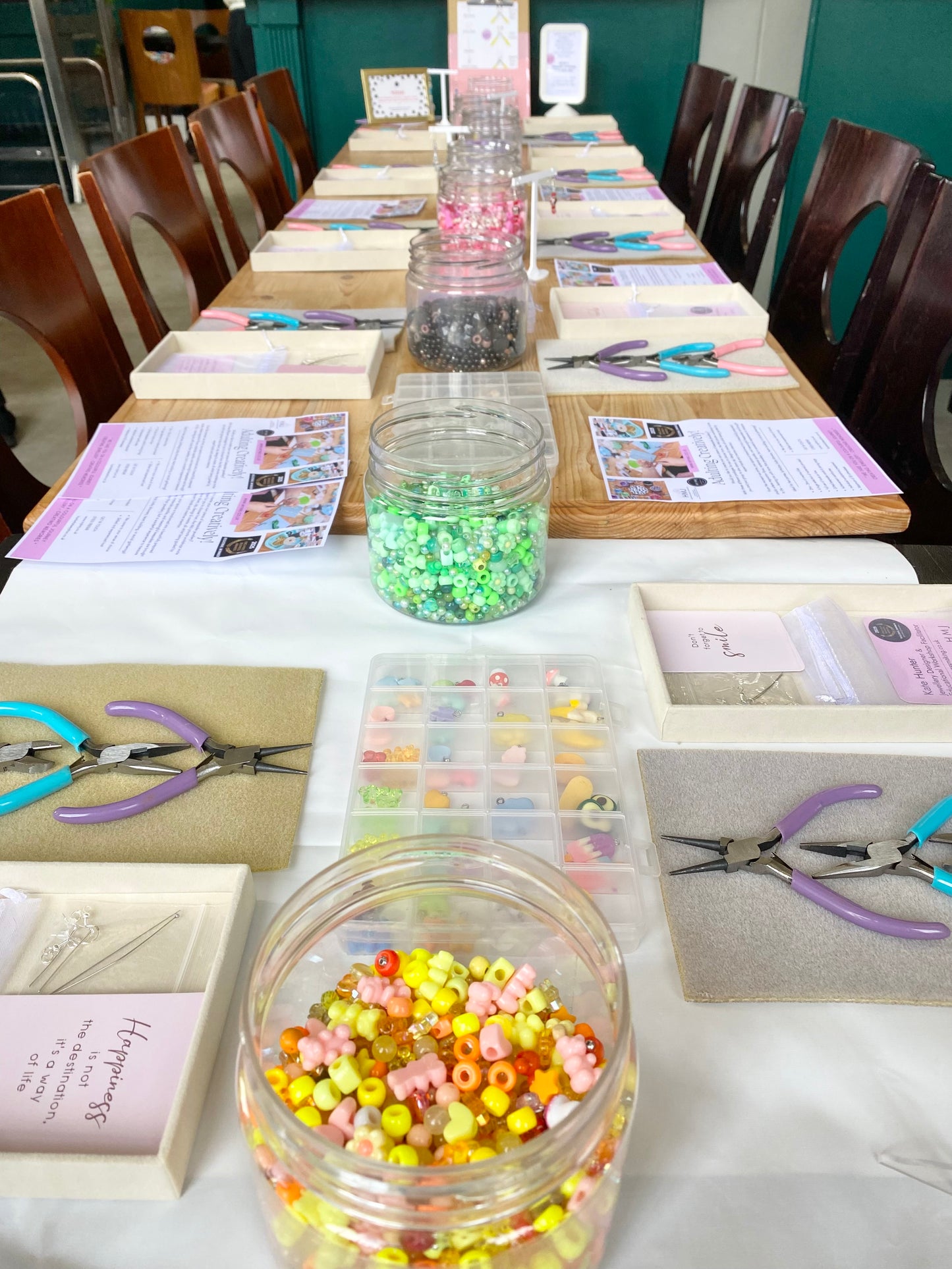 Design & Dine! Create your Pendant Necklace