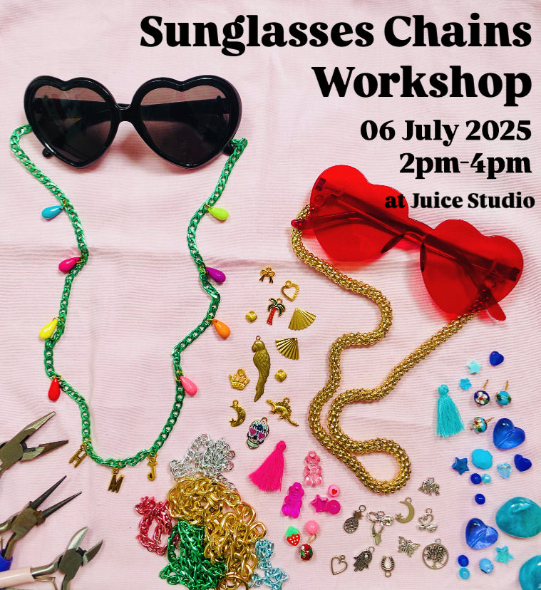 Sunglasses Chains Workshop - High Maintenance Jewellery
