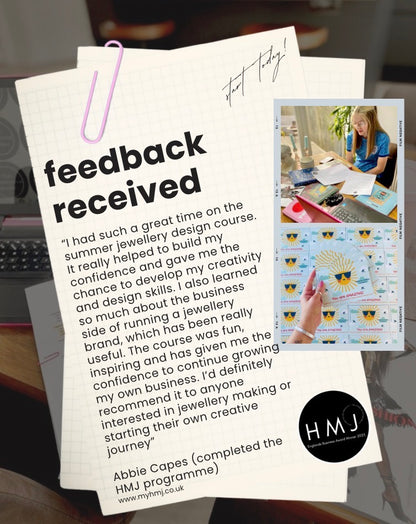 An Insight into a Jewellery Designer Programme