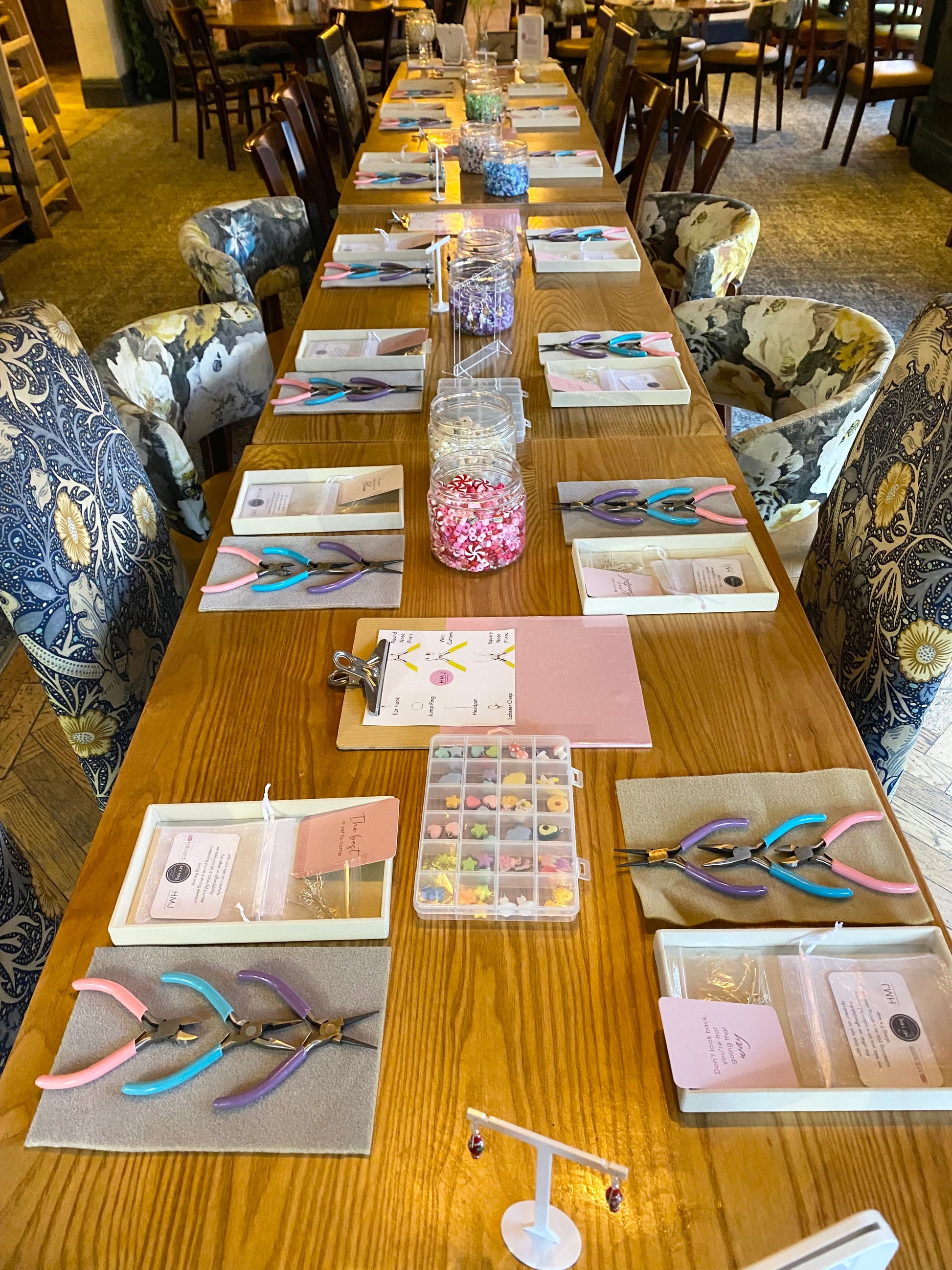 HMJ Creative Night - Charm Bracelet Workshop - High Maintenance Jewellery