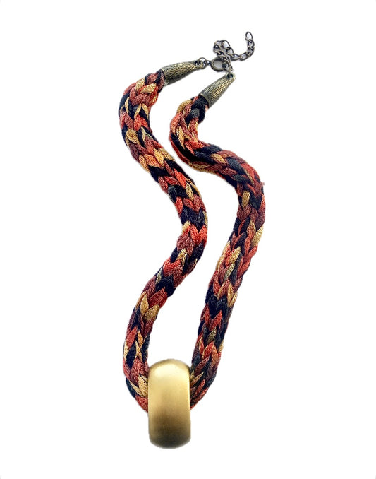 Luxe Gold Stone Necklace